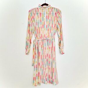 Vintage 80s Pastel Dress